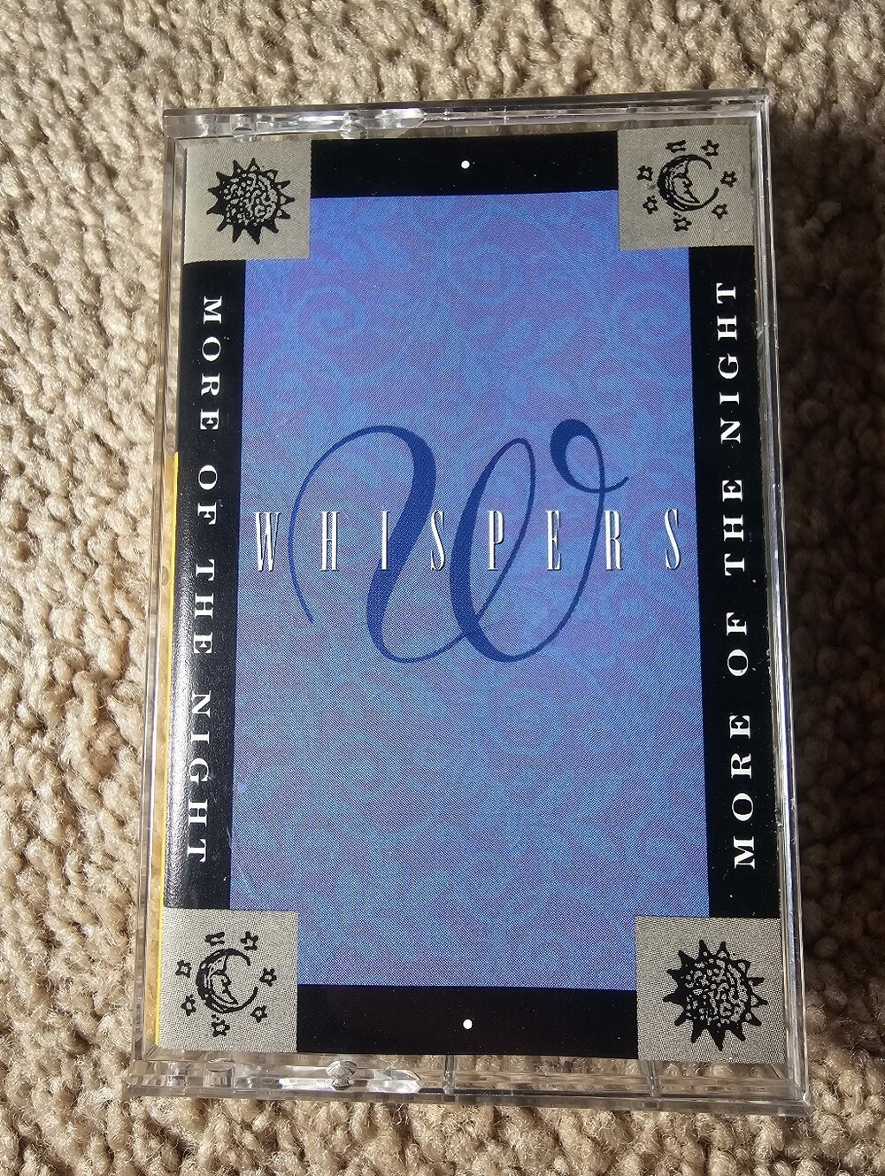 Vintage More of the Night by The Whispers 1990 Cassette Tape